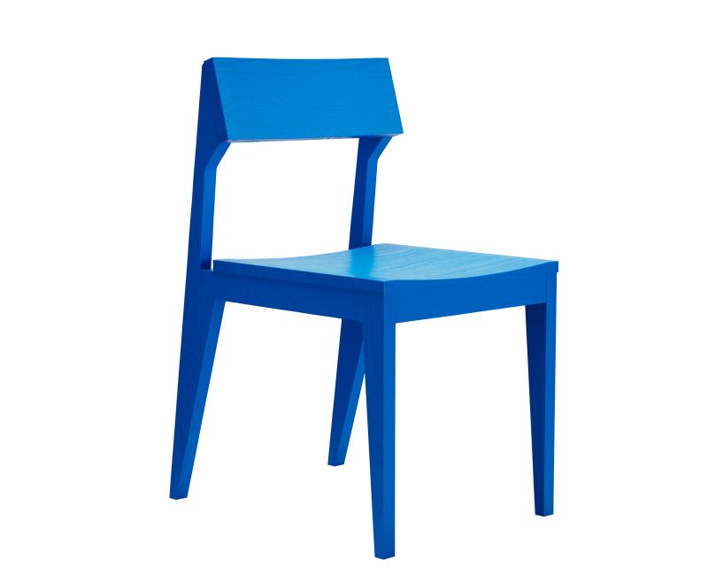 SCHULZ Stuhl Berliner Blau OUT